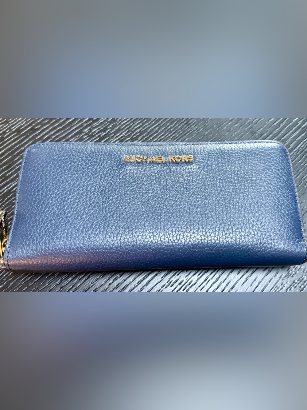 Michael Kors Zip-Around Leather Wallet